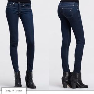 rag & bone “the legging” skinny jeans size 24